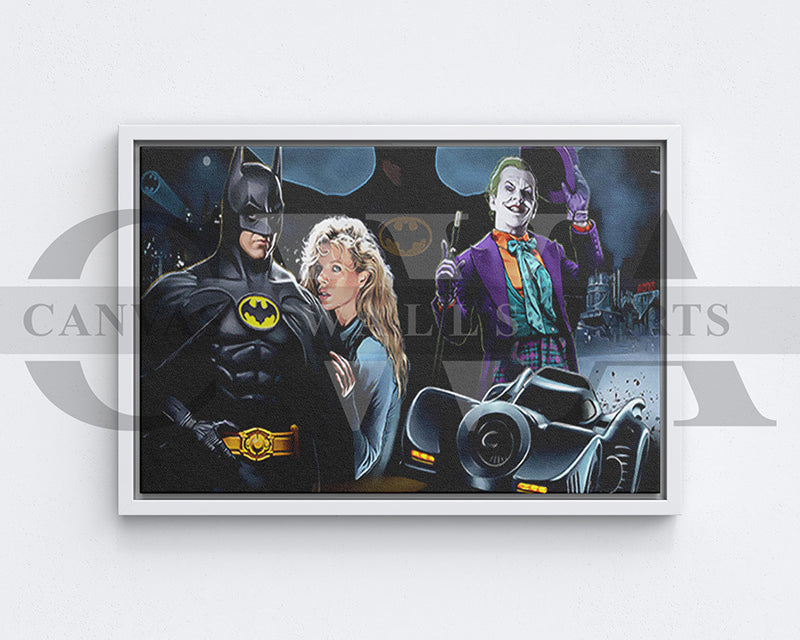 Batman Canvas Wall Art Movie Oil Painting Canvas Print