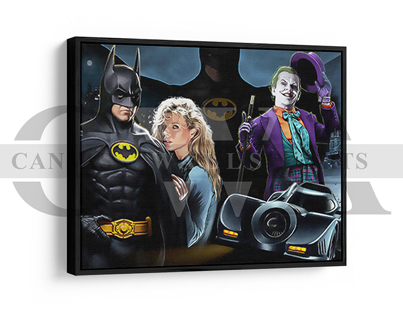 Batman Canvas Wall Art Movie Oil Painting Canvas Print
