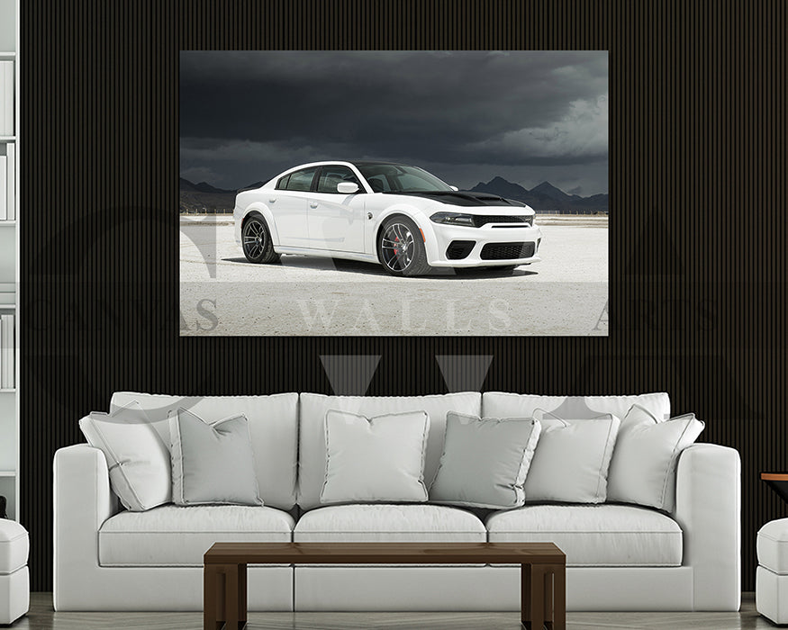 Dodge Charger SRT Canvas Wall Art Muscle Car Poster Print