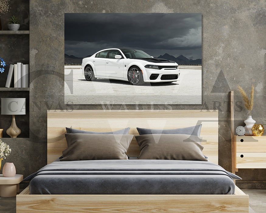 Dodge Charger SRT Canvas Wall Art Muscle Car Poster Print