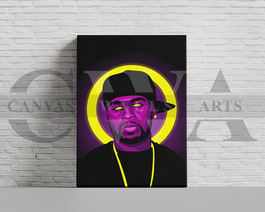 50 Cent Canvas Wall Art