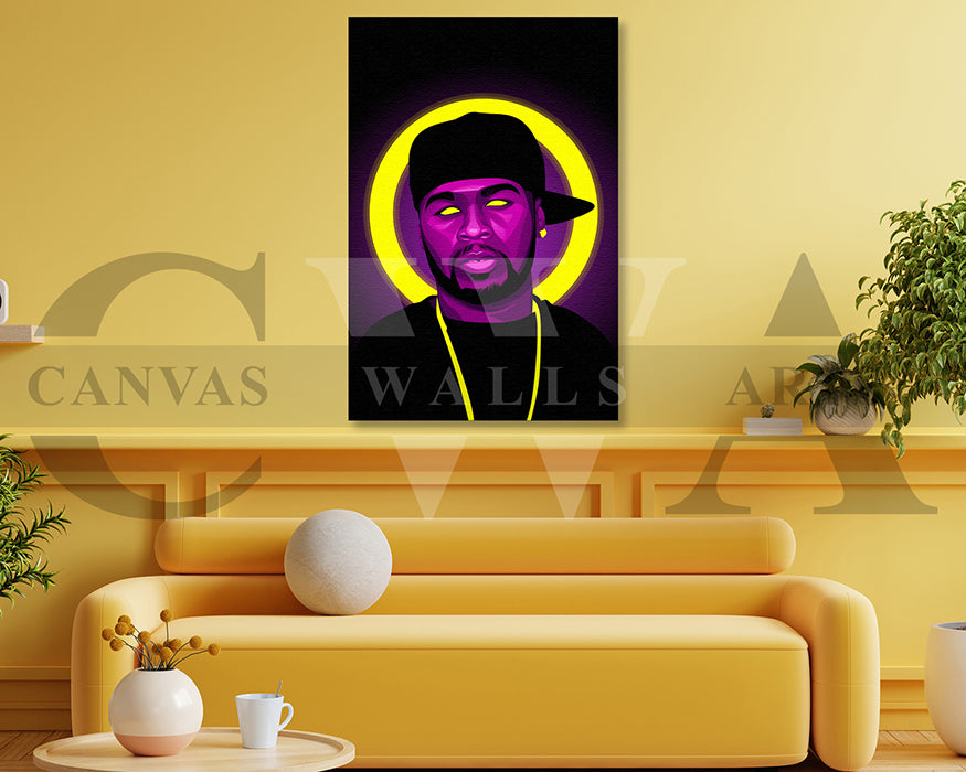 50 Cent Canvas Wall Art