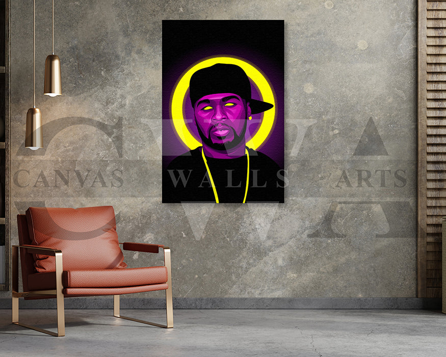 50 Cent Canvas Wall Art