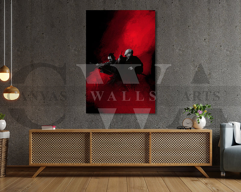 7 Samurai Canvas Wall Art