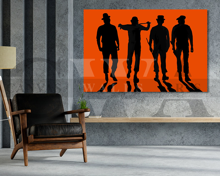 A Clockwork Orange Canvas Wall Art Movie Poster