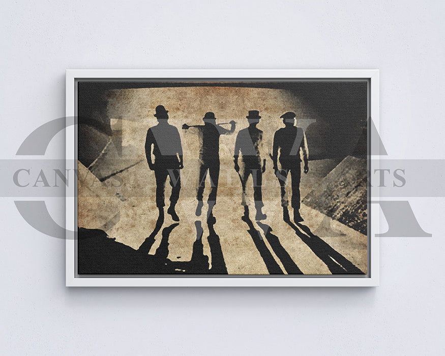 A Clockwork Orange Canvas Wall Art Movie Poster