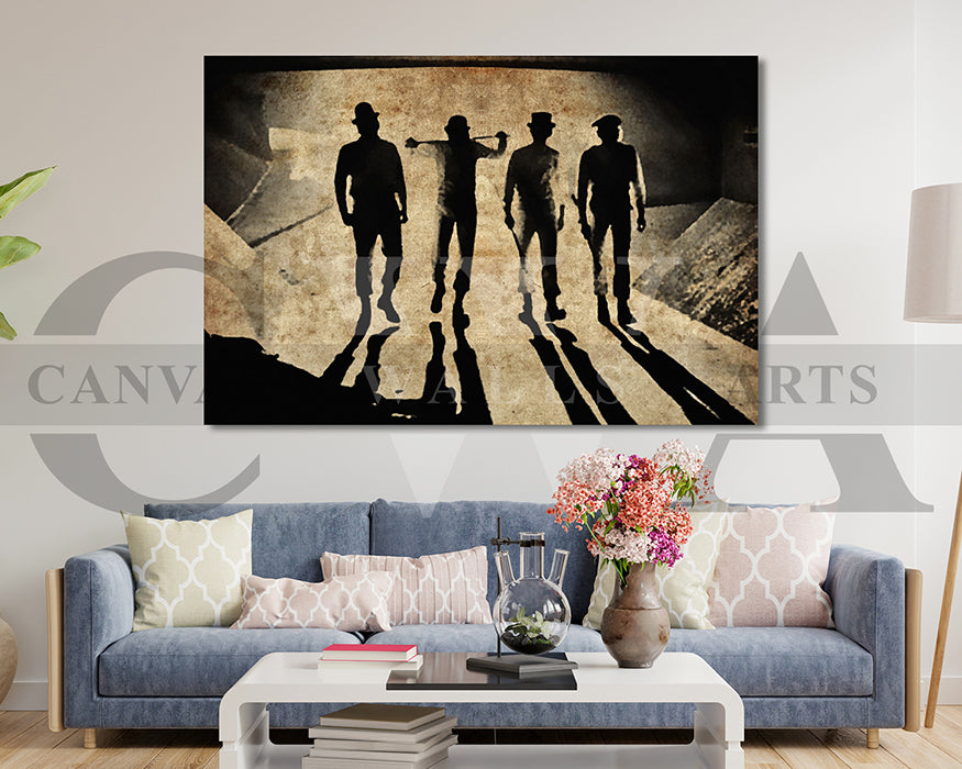 A Clockwork Orange Canvas Wall Art Movie Poster