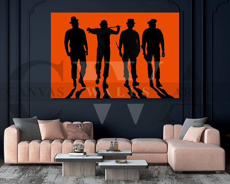 A Clockwork Orange Canvas Wall Art Movie Poster