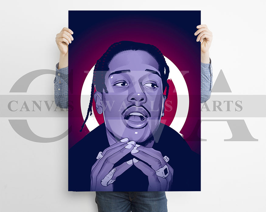 A$AP Rocky Canvas Print