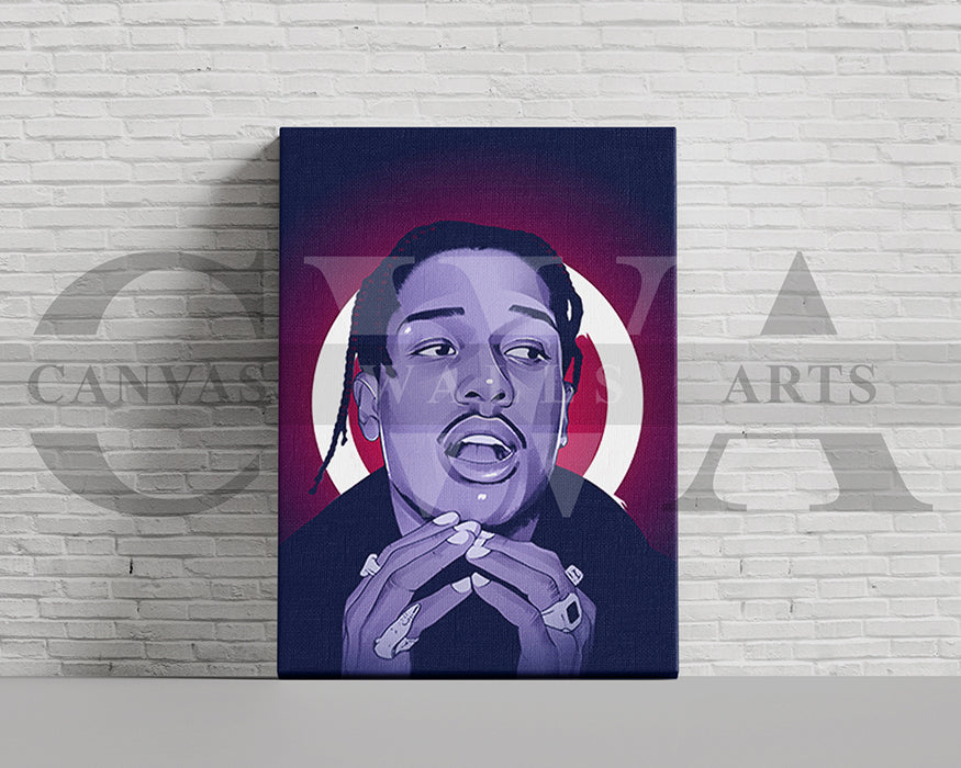 A$AP Rocky Canvas Print