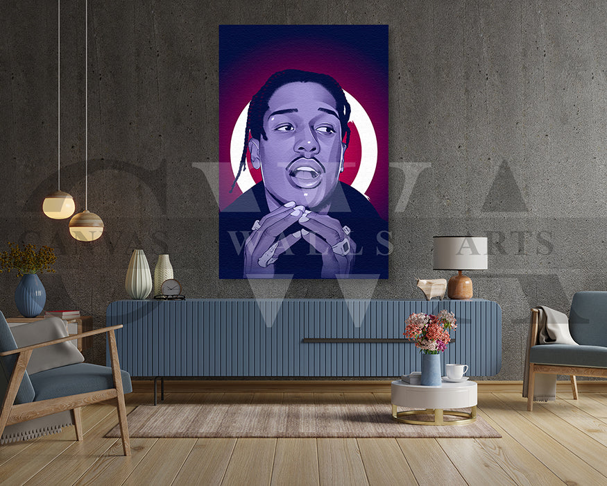 A$AP Rocky Canvas Print