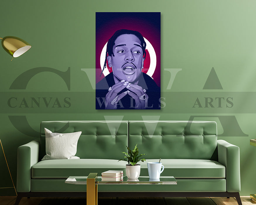 A$AP Rocky Canvas Print