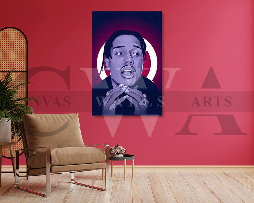 A$AP Rocky Canvas Print