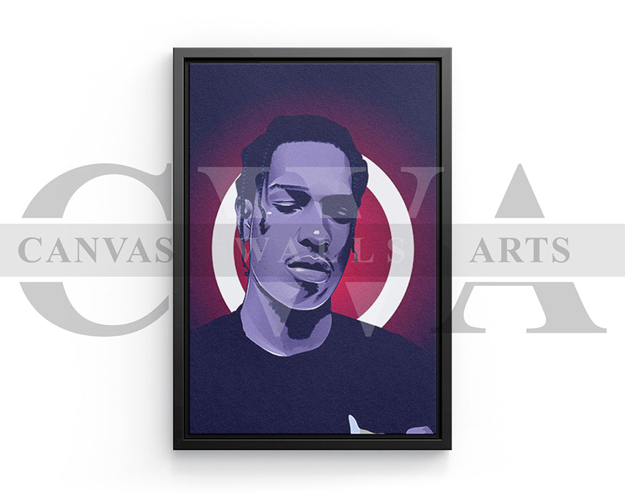 A$AP Rocky Canvas Wall Art
