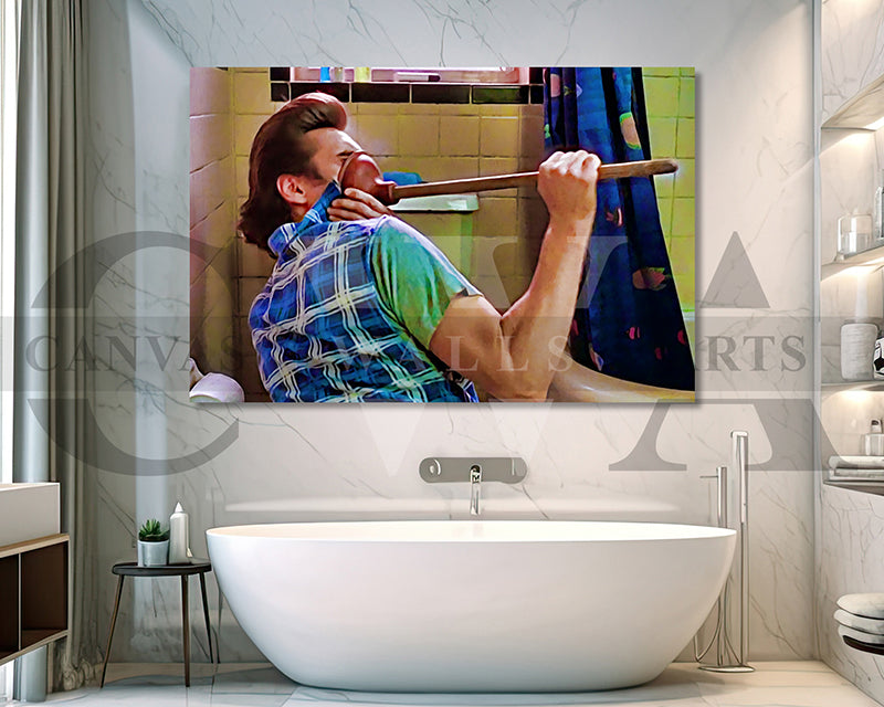 Ace Ventura Pet Detective Canvas Wall Art Movie Oil Painting Canvas Print