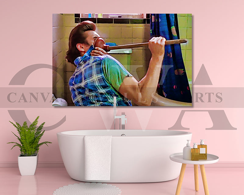 Ace Ventura Pet Detective Canvas Wall Art Movie Oil Painting Canvas Print
