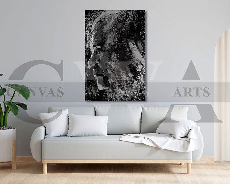 Al Pacino Canvas Wall Art Abstract Movie Poster