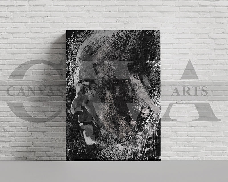 Al Pacino Canvas Wall Art Abstract Movie Poster