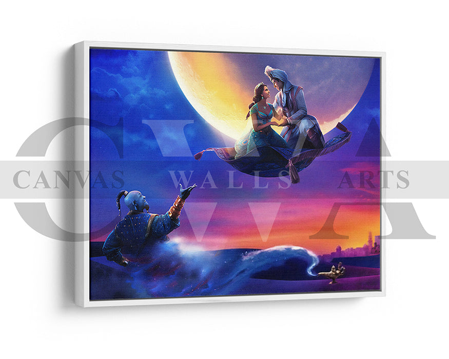 Family Movie Room Canvas Wall Art