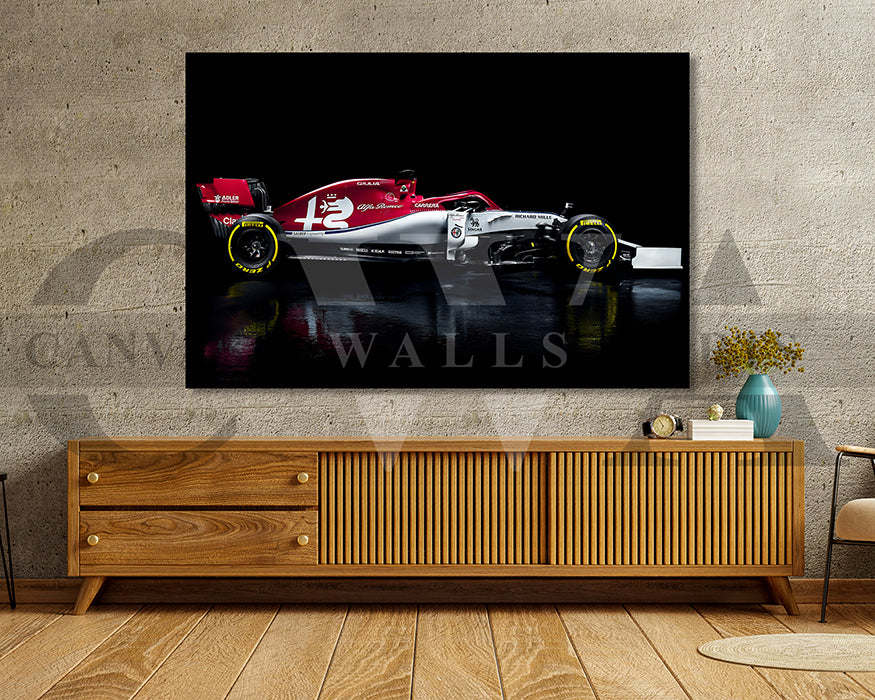 Alfa Romeo C38 Canvas Wall Art Racing Car Poster Prints
