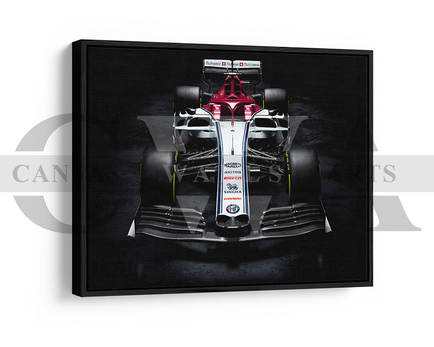 Alfa Romeo C38 Canvas Wall Art Racing Car Poster Print