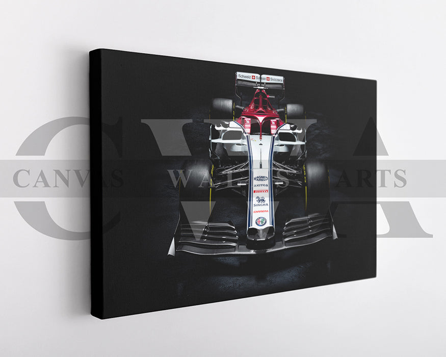 Alfa Romeo C38 Canvas Wall Art Racing Car Poster Print