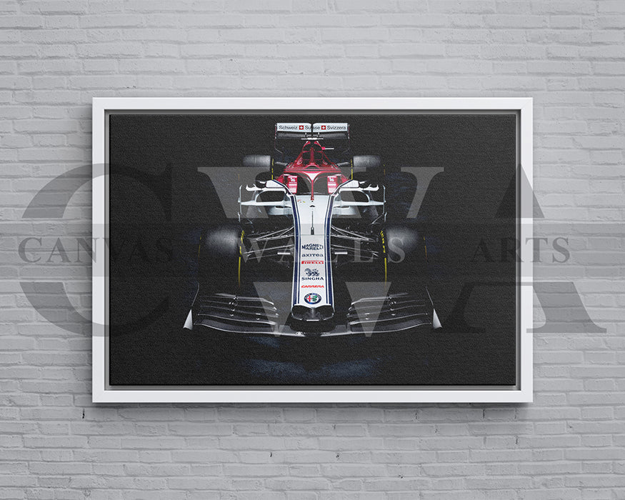 Alfa Romeo C38 Canvas Wall Art Racing Car Poster Print