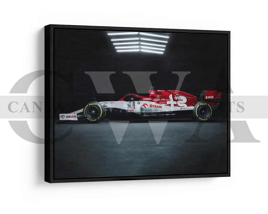 Alfa Romeo C38 Canvas Wall Art Car Poster Print