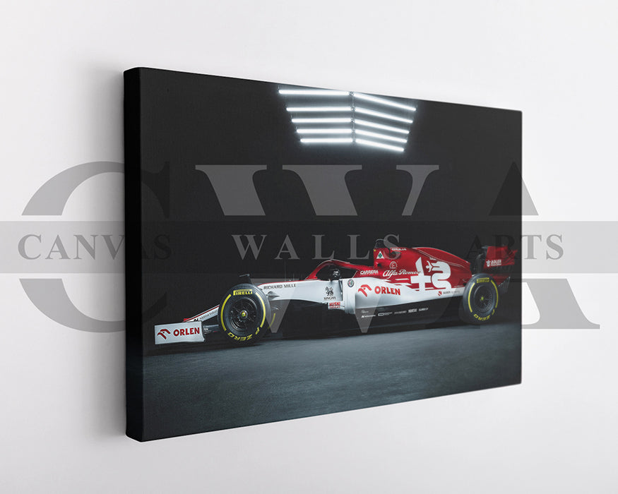 Alfa Romeo C38 Canvas Wall Art Car Poster Print