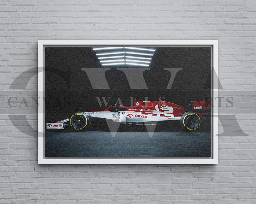 Alfa Romeo C38 Canvas Wall Art Car Poster Print