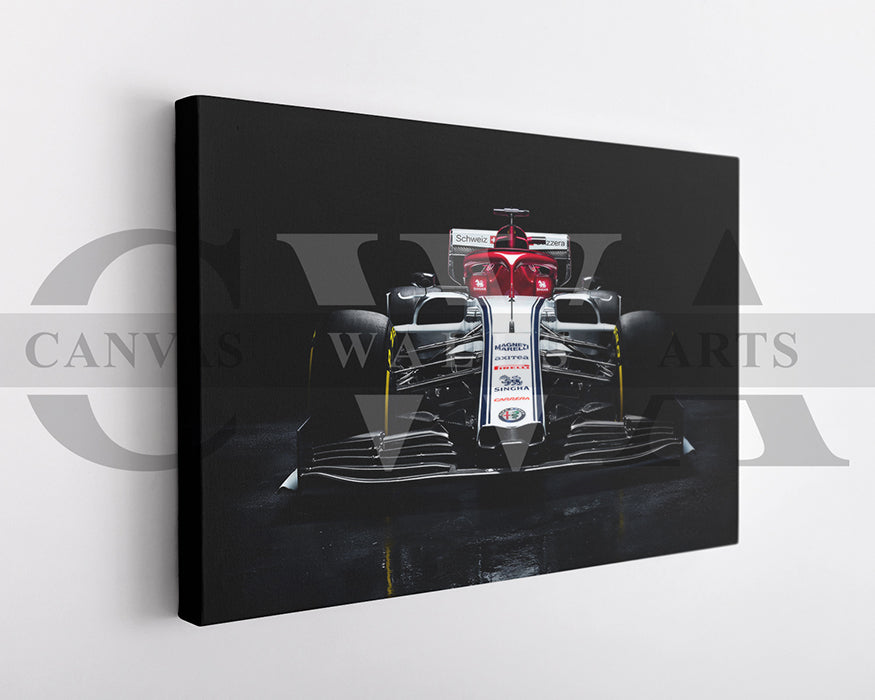 Alfa Romeo C38 Canvas Wall Art Racing Car Poster Print