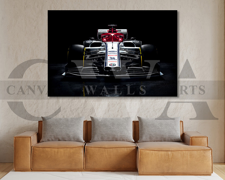 Alfa Romeo C38 Canvas Wall Art Racing Car Poster Print