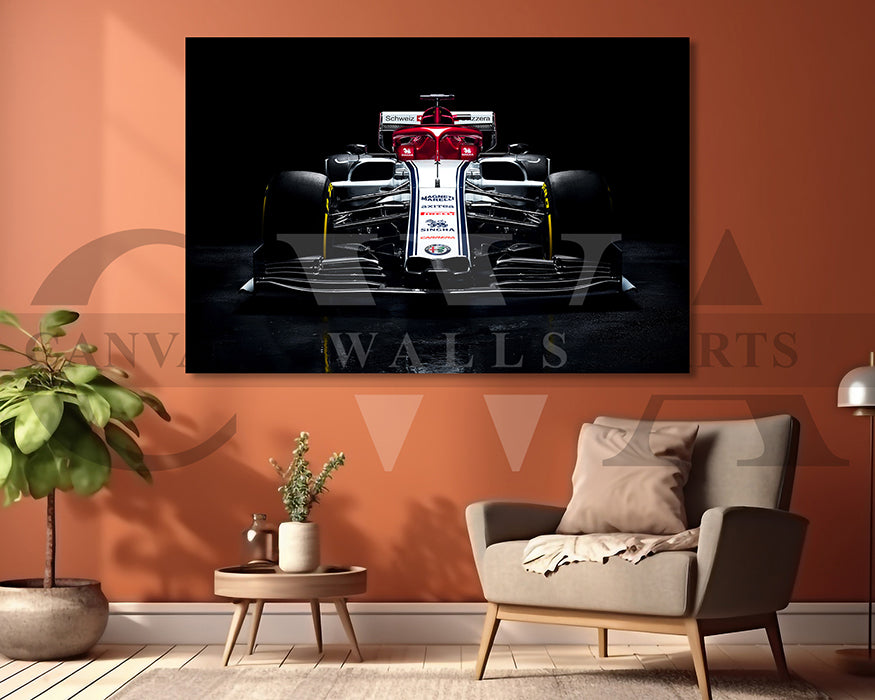 Alfa Romeo C38 Canvas Wall Art Racing Car Poster Print