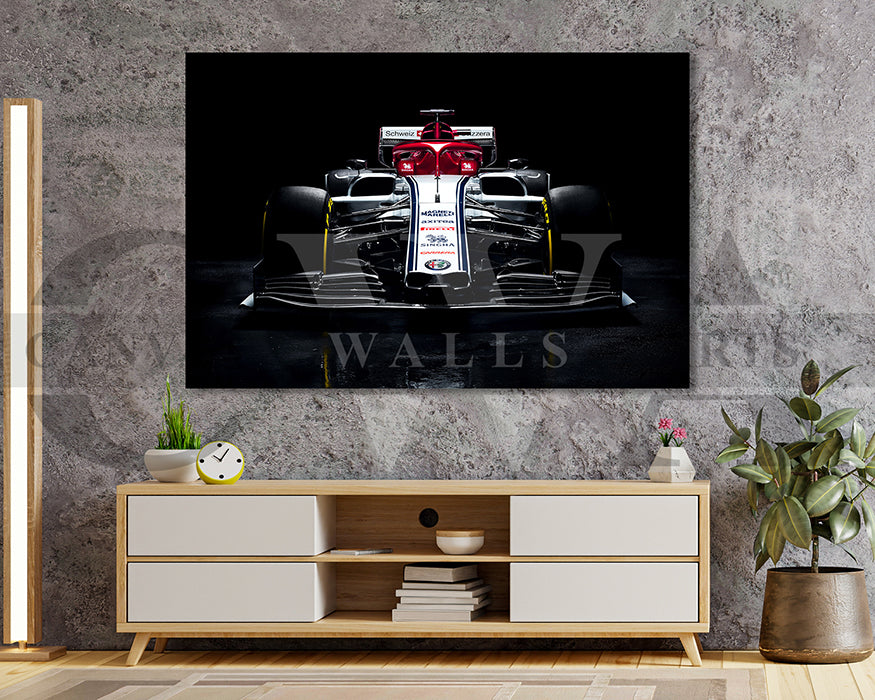 Alfa Romeo C38 Canvas Wall Art Racing Car Poster Print