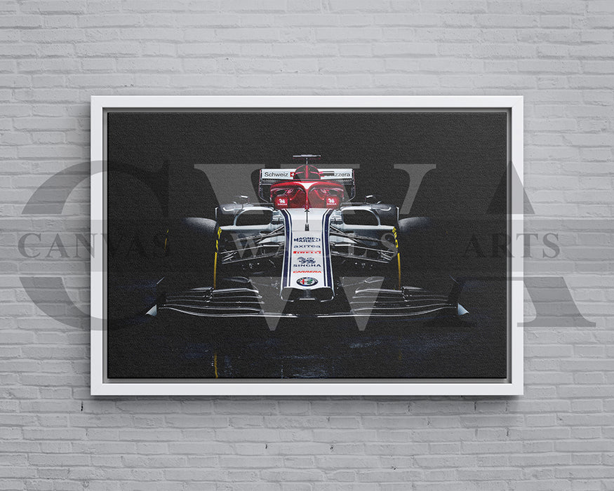 Alfa Romeo C38 Canvas Wall Art Racing Car Poster Print