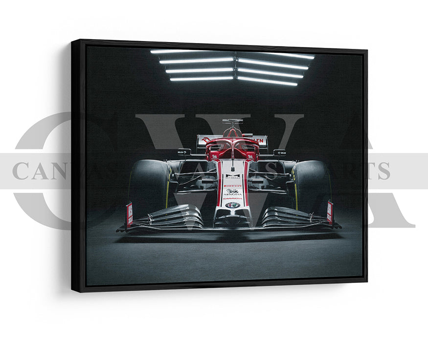 Alfa Romeo C39 Canvas Wall Art Racing Car Poster Print