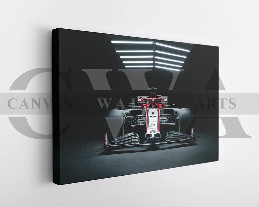 Alfa Romeo C39 Canvas Wall Art Racing Car Poster Print