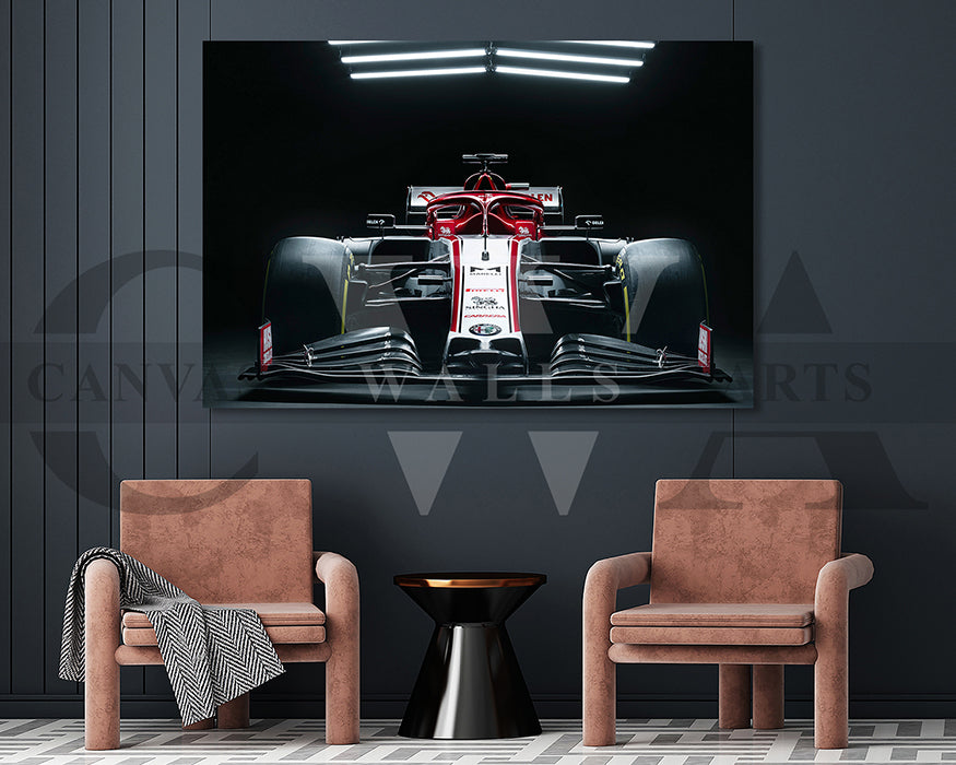 Alfa Romeo C39 Canvas Wall Art Racing Car Poster Print