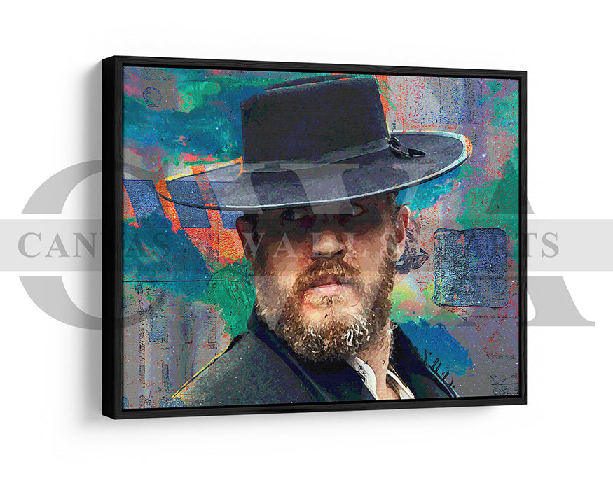 Alfie Solomons Canvas Wall Art Abstract Movie Poster Print