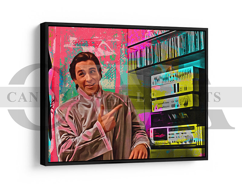 American Psycho Canvas Wall Art Movie Oil Painting Canvas Print