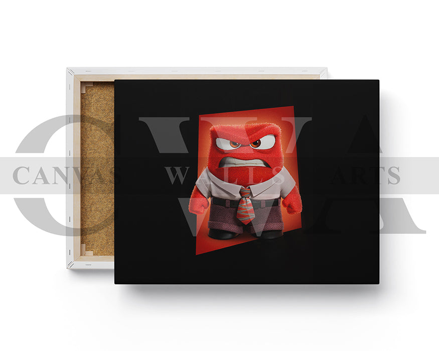 Anger Canvas Wall Art