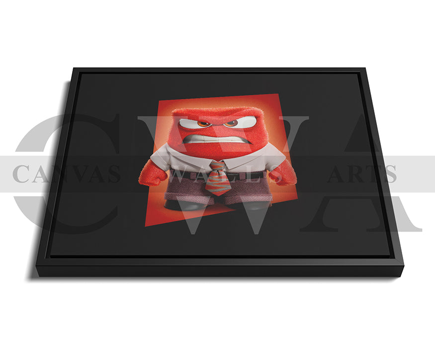 Anger Canvas Wall Art