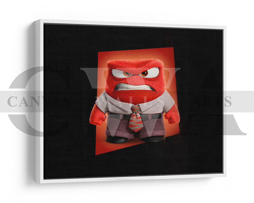 Anger Canvas Wall Art