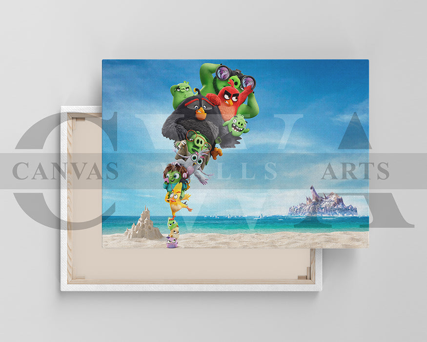 Angry Birds Canvas Wall Art