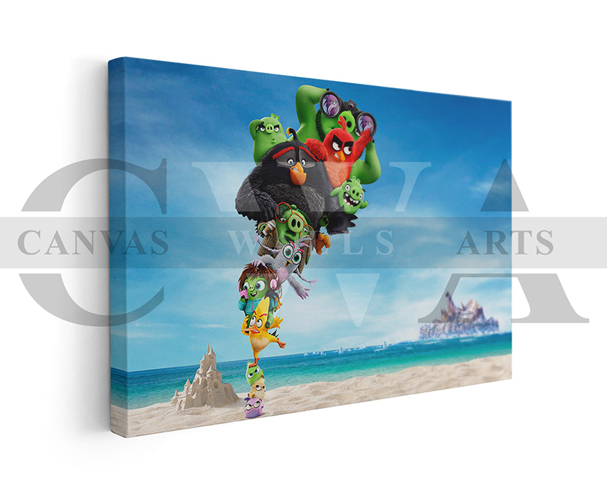 Angry Birds Canvas Wall Art