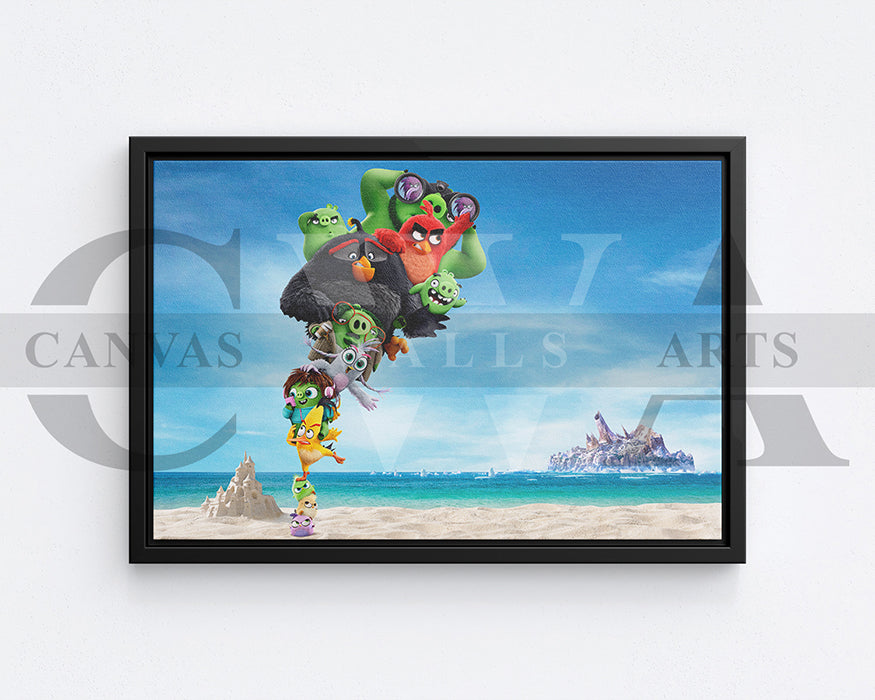 Angry Birds Canvas Wall Art