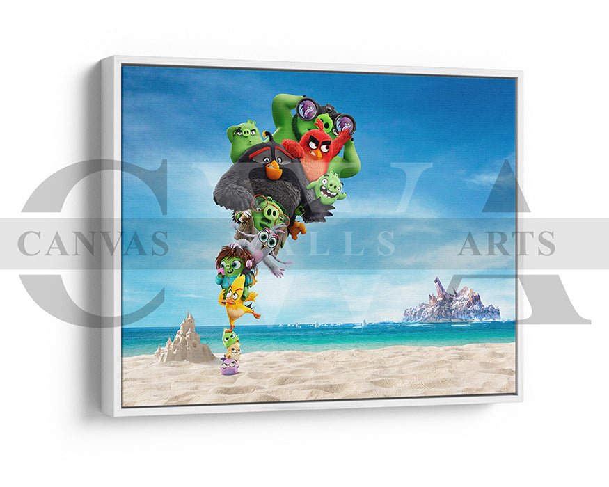 Angry Birds Canvas Wall Art
