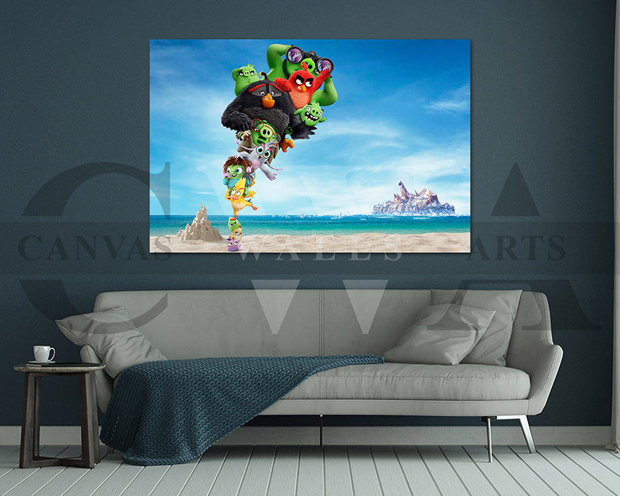 Angry Birds Canvas Wall Art