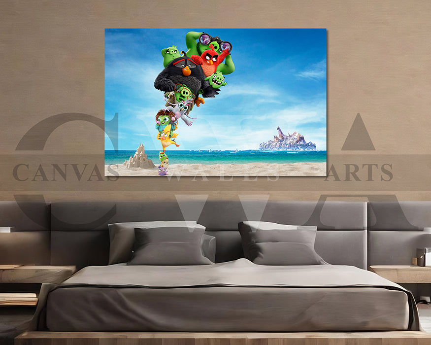 Angry Birds Canvas Wall Art