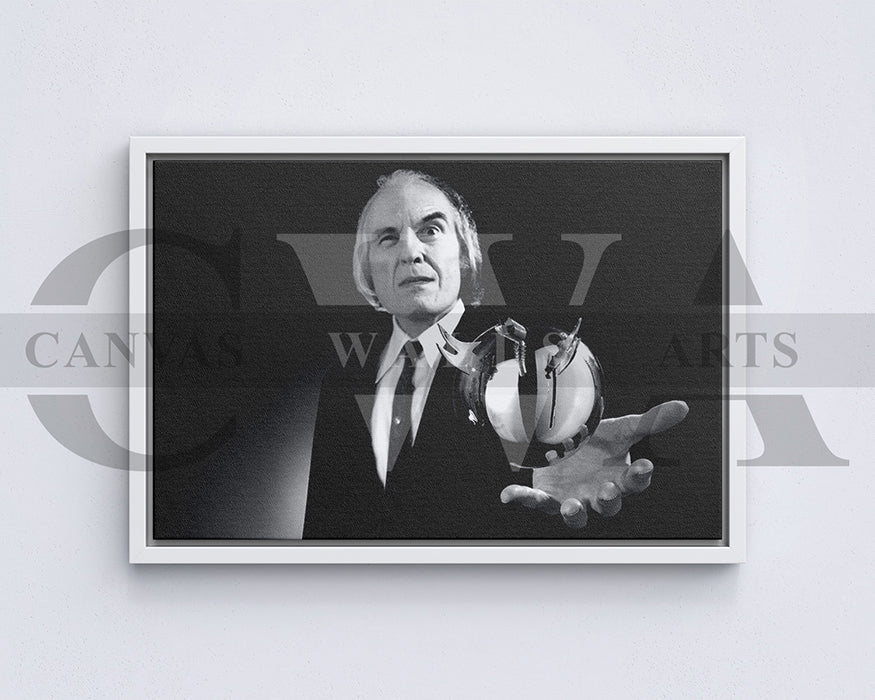 Angus Scrimm Canvas Wall Art Abstract Movie Poster Print